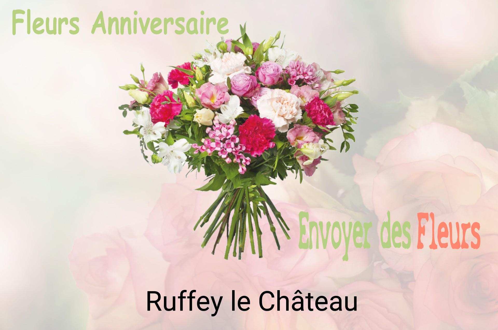 Bouquet de fleurs d’anniversaire livré à Ruffey-le-Château